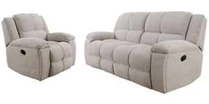 Buster - Manual Glider Reclining Sofa Set - R&R Furniture Gallery (Fountain Valley, CA)