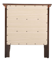 Hammond 3-drawer nightstand in cappuccino finish by Glory Furniture, accent piece with wooden drawers and sleek design.