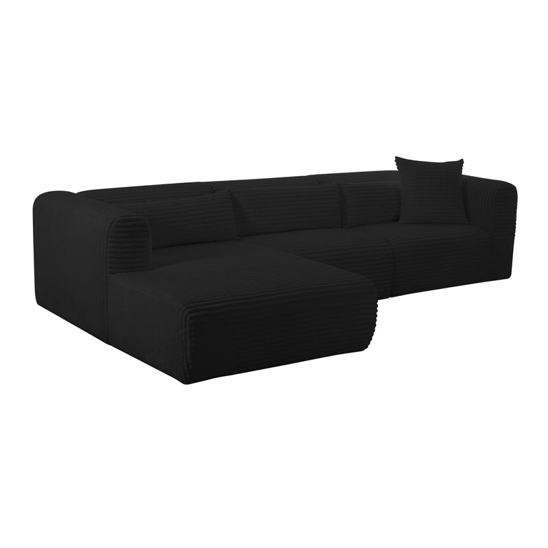 Tarra - Fluffy Oversized Corduroy Modular Sectional - R&R Furniture Gallery (Fountain Valley, CA)