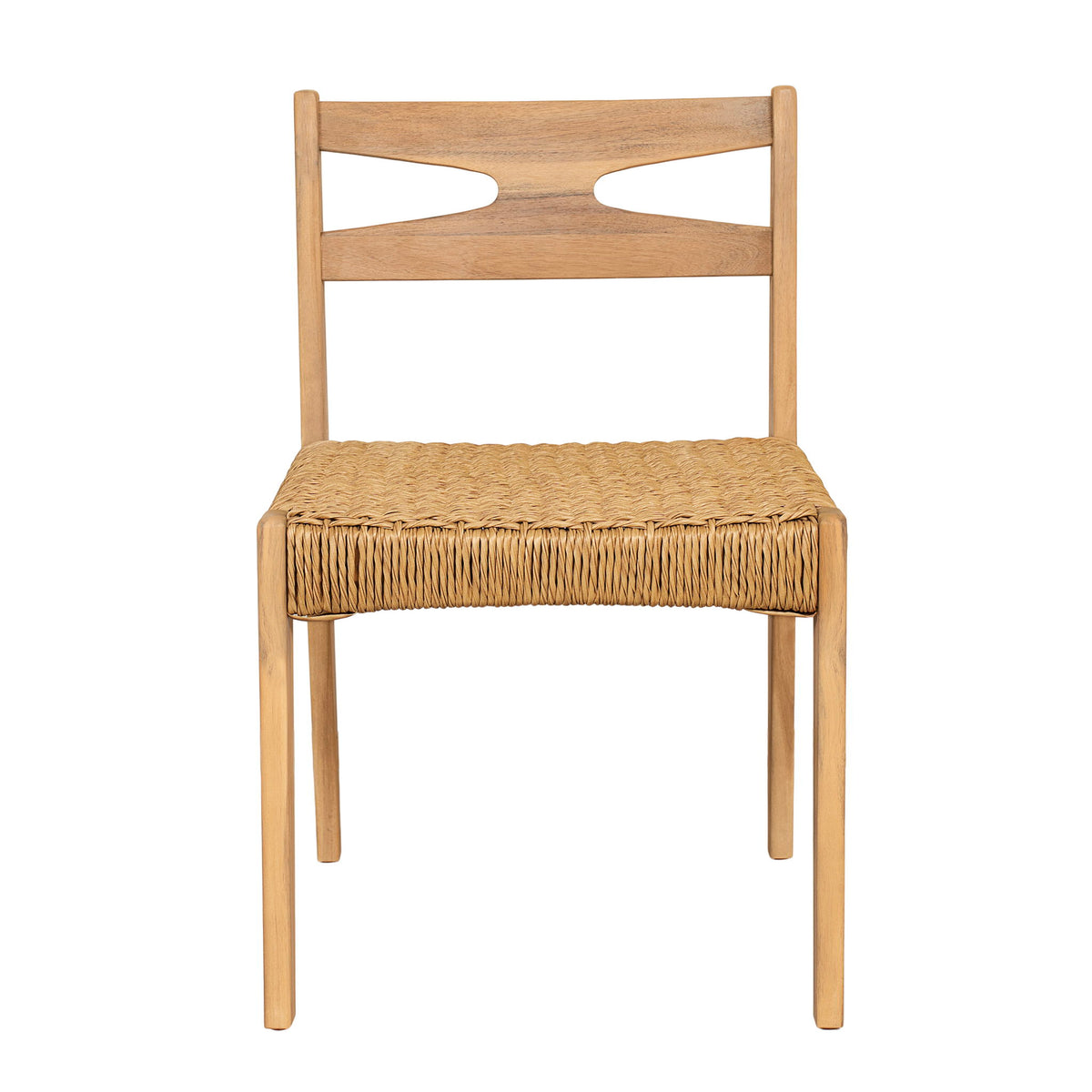 Dining Side Chairs, Indoor Outdoor Armless Chair (Set of 2)