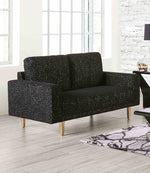 Loveseat, Black - FM61000BK-LV