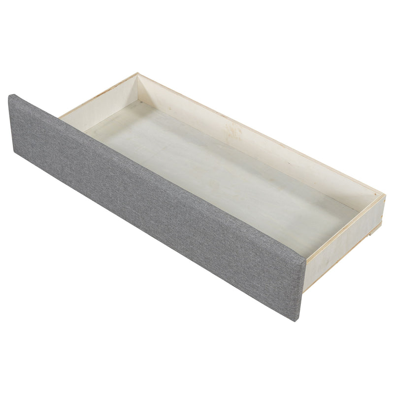 Upholstered Daybed With 2 Drawers - R&R Furniture Gallery (Fountain Valley, CA)