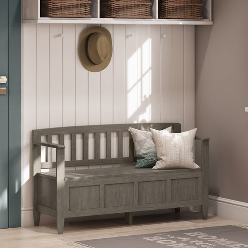 Brooklyn - Handcrafted Entryway Storage Bench - R&R Furniture Gallery (Fountain Valley, CA)