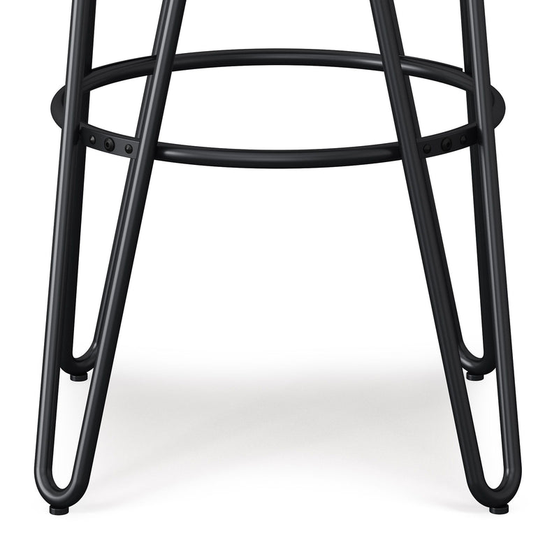 Simeon - Multifunctional Metal Stool With Wood Seat - R&R Furniture Gallery (Fountain Valley, CA)