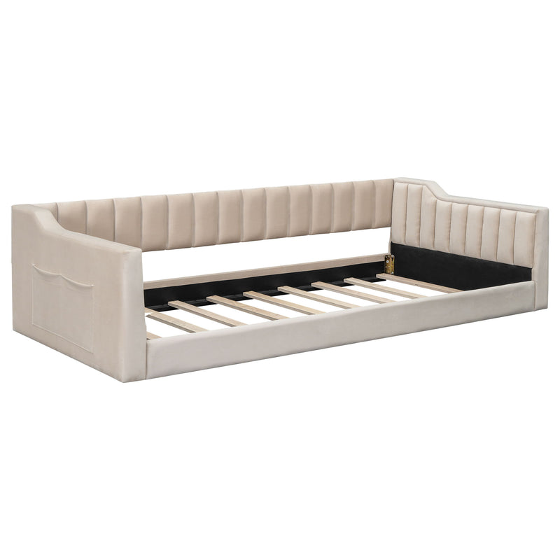 Daybed With Side Storage Pocket - R&R Furniture Gallery (Fountain Valley, CA)