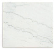 Burkhaus - Rectangular End Table - White / Dark Brown - R&R Furniture Gallery (Fountain Valley, CA)