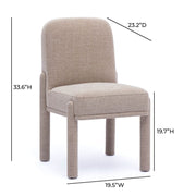 Martina - Performance Fabric Dining Chair - R&R Furniture Gallery (Fountain Valley, CA)