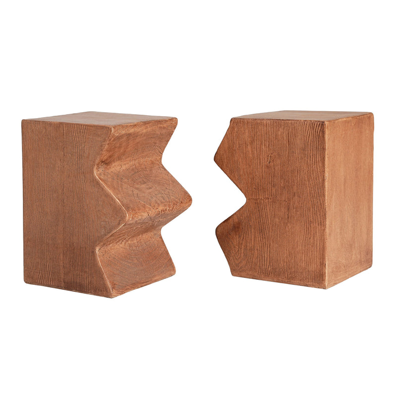Rectangular Outdoor Indoor Accent Side Table (Set of 2) - R&R Furniture Gallery (Fountain Valley, CA)