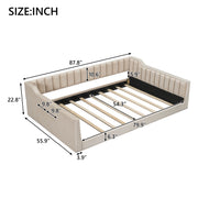 Daybed With Side Storage Pocket - R&R Furniture Gallery (Fountain Valley, CA)
