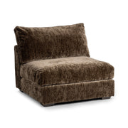 Ludwig - Armless Chair - Mossed Brown - R&R Furniture Gallery (Fountain Valley, CA)