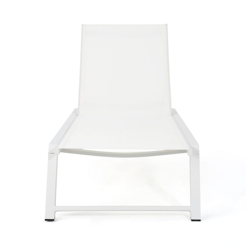 Myers - Modern Chaise Lounge Set With Adjustable Back - R&R Furniture Gallery (Fountain Valley, CA)