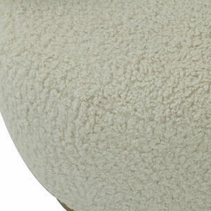 Austin - Faux Shearling Chair - Beige - R&R Furniture Gallery (Fountain Valley, CA)