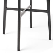 Modern Noble House bar height dining table with rubberwood legs and laminate top, suitable for casual dining or bar settings.