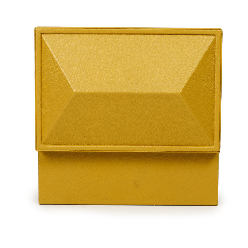 Knox - Vegan Leather Contract-Grade Jewelry Box - Mustard Yellow - R&R Furniture Gallery (Fountain Valley, CA)