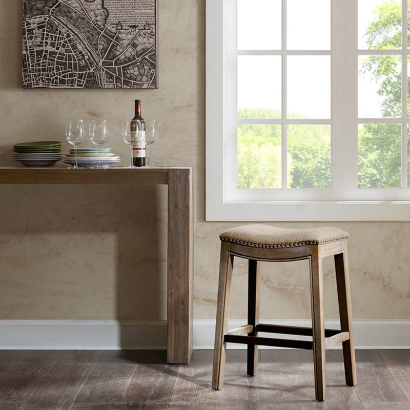 Saddle Counter Stool With High Density Foam - R&R Furniture Gallery (Fountain Valley, CA)