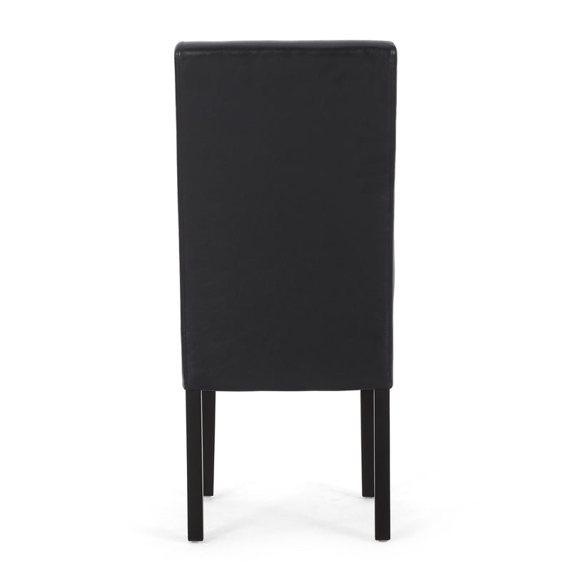 Contemporary Dining Chair With Rubberwood Legs (Set of 2) - R&R Furniture Gallery (Fountain Valley, CA)