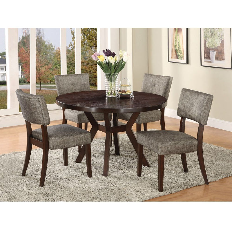 Drake - Dining Table - Espresso - R&R Furniture Gallery (Fountain Valley, CA)