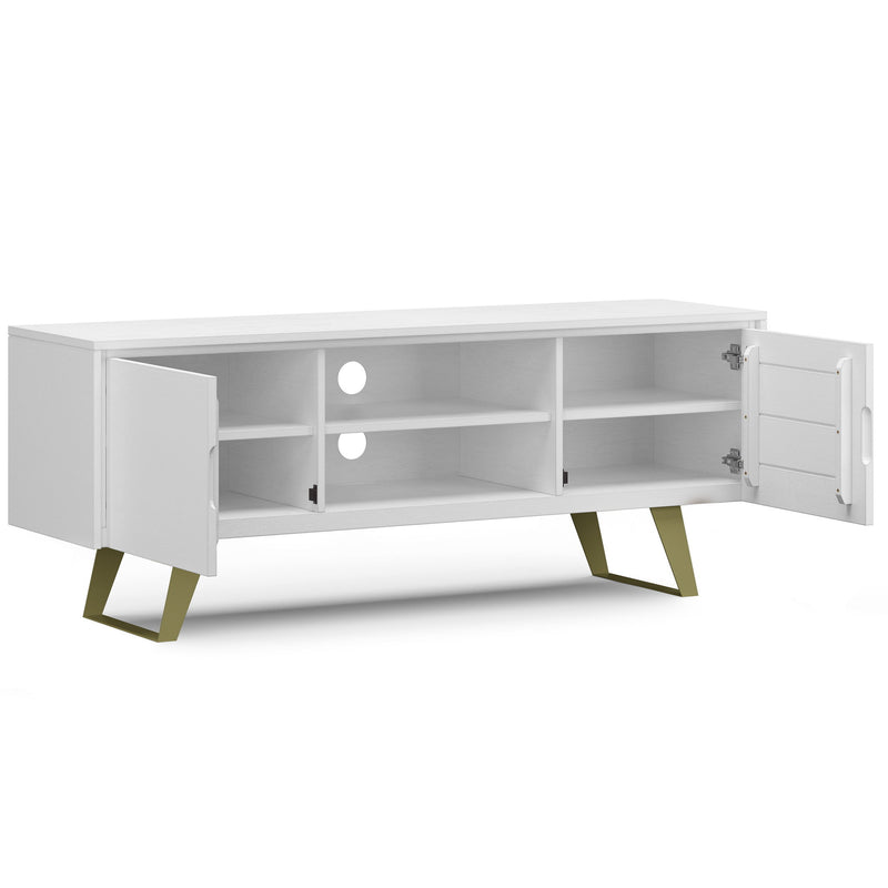 Lowry - Handcrafted, TV Media Stand - R&R Furniture Gallery (Fountain Valley, CA)