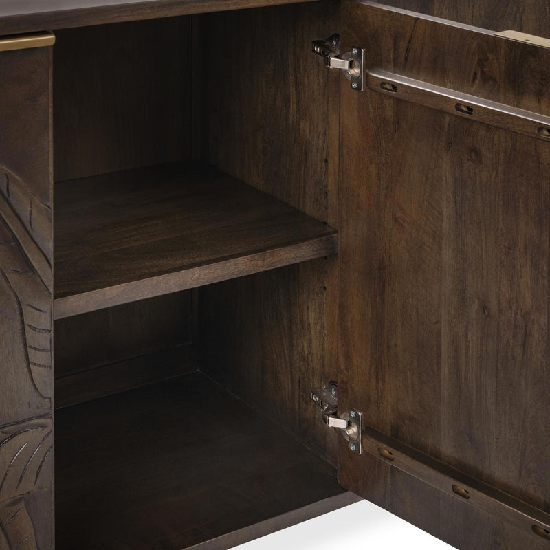 Ledro - Wood 4 Door Buffet - R&R Furniture Gallery (Fountain Valley, CA)