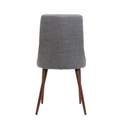 Mid Century Modern Fabric Armless Dining Chair - R&R Furniture Gallery (Fountain Valley, CA)