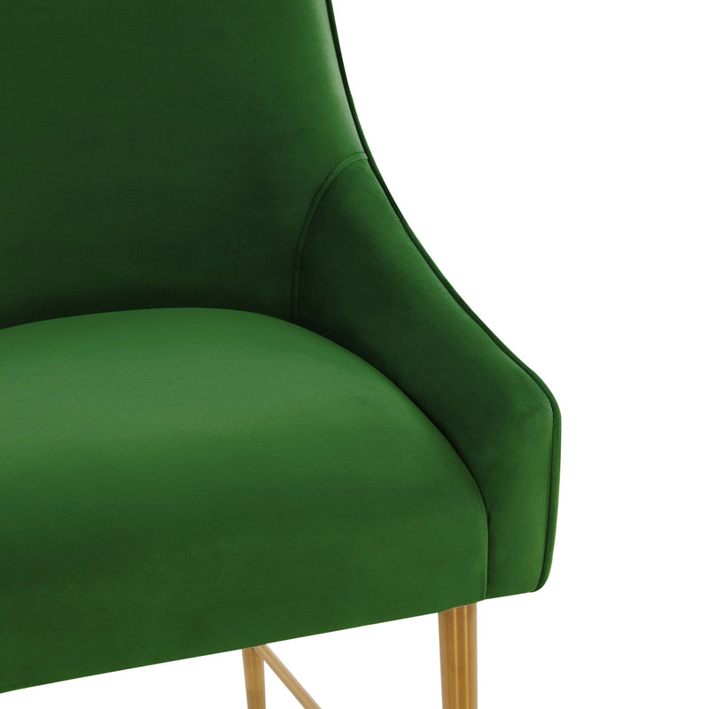 Beatrix - Velvet Stool - R&R Furniture Gallery (Fountain Valley, CA)