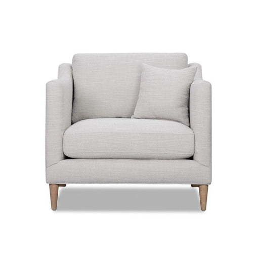 Chair With High Track Arms - Beige - R&R Furniture Gallery (Fountain Valley, CA)