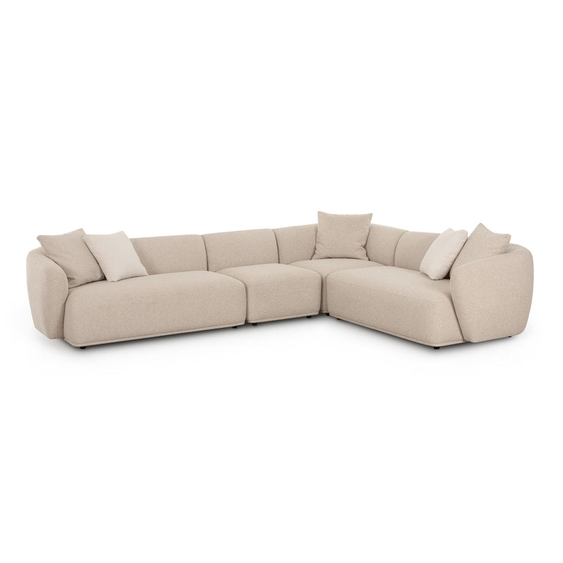 Sylvie - Chaise Sectional - R&R Furniture Gallery (Fountain Valley, CA)
