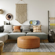 Brody - Round Pouf - R&R Furniture Gallery (Fountain Valley, CA)
