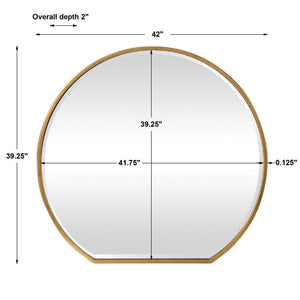 Cabell - Mirror - Gold