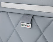 1140 - Top Grain Italian Leather Living Room Set - Black - R&R Furniture Gallery (Fountain Valley, CA)