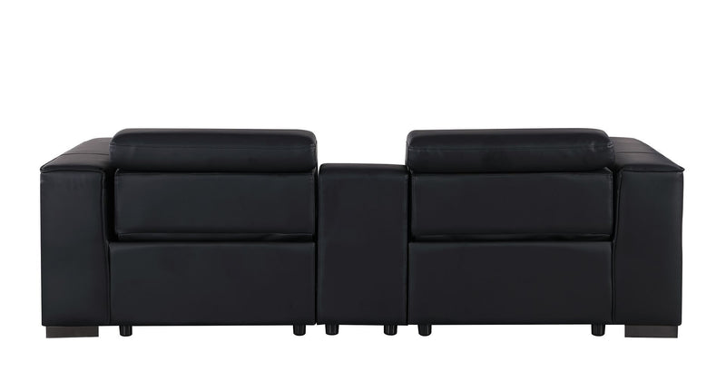 1208 - Dual Power Reclining Console Loveseat