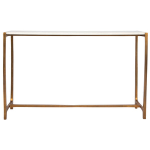Affinity - Marble Console Table - White