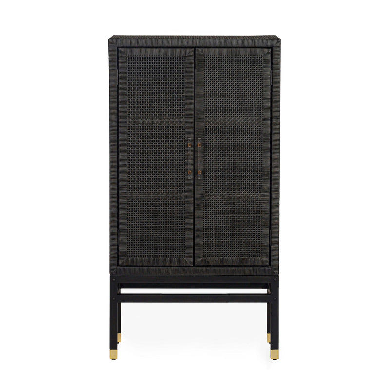 Amara - Woven Rattan Cabinet - R&R Furniture Gallery (Fountain Valley, CA)