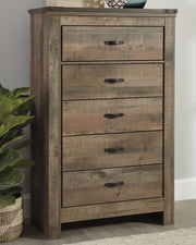 Trinell - Five Drawer Chest - Brown - R&R Furniture Gallery (Fountain Valley, CA)