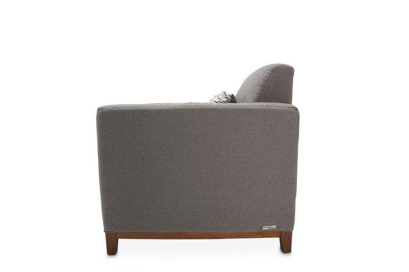 Brooklyn Walk - Accent Chair - Gunmetal / Umber - R&R Furniture Gallery (Fountain Valley, CA)