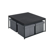 Caitlin - Wood Grain 5 Piece Coffee Table (Set of 5) - R&R Furniture Gallery (Fountain Valley, CA)