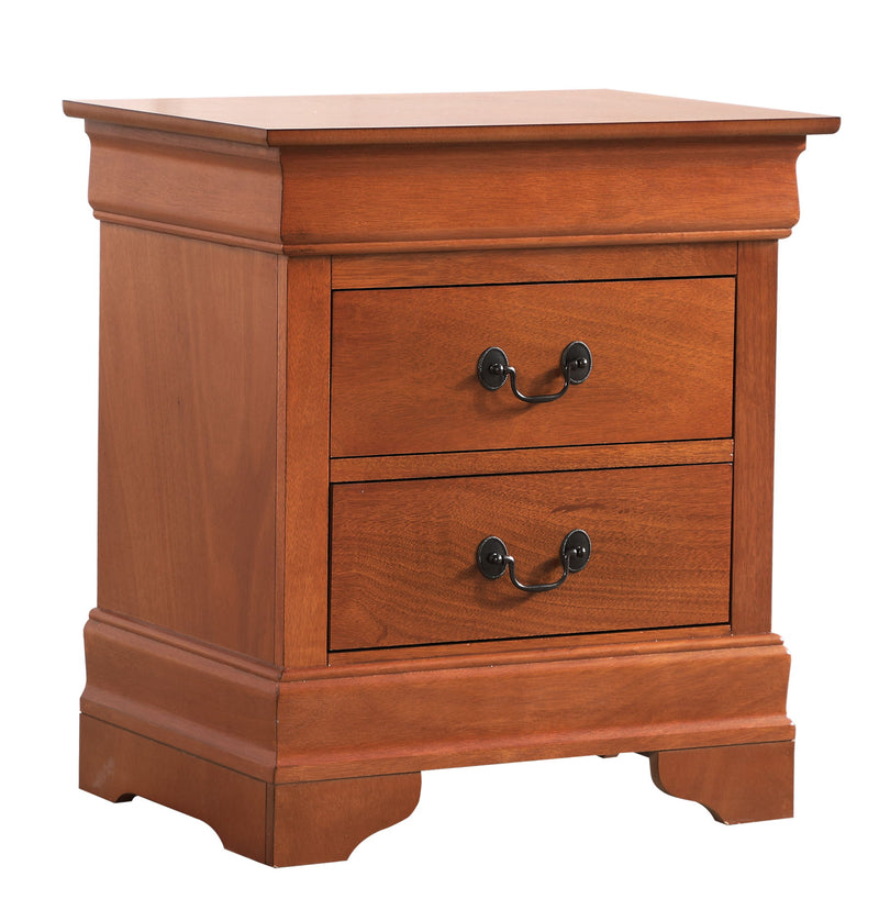 Louis Phillipe - Nightstand - Wood - R&R Furniture Gallery (Fountain Valley, CA)