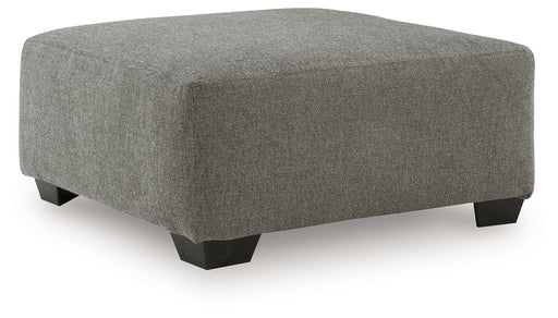 Clarington - Oversized Accent Ottoman - Greystone - R&R Furniture Gallery (Fountain Valley, CA)