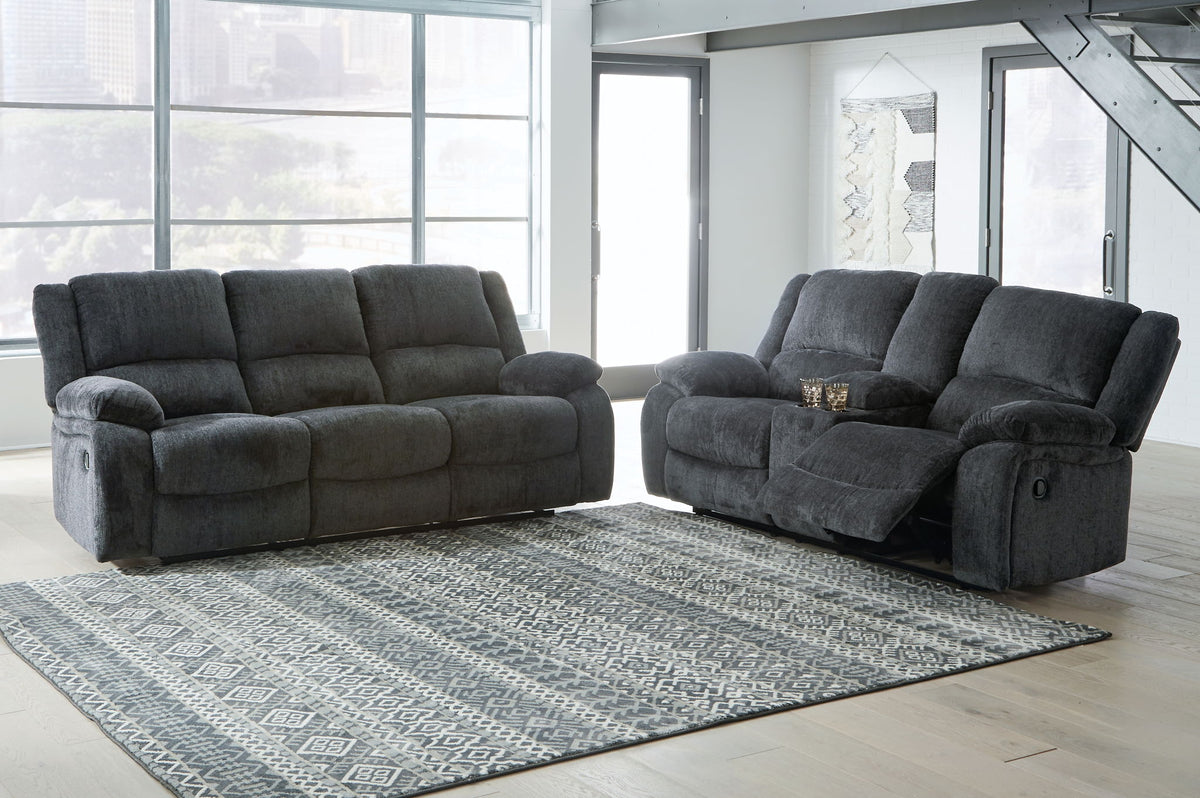 Draycoll - Reclining Living Room Set - R&R Furniture Gallery (Fountain Valley, CA)