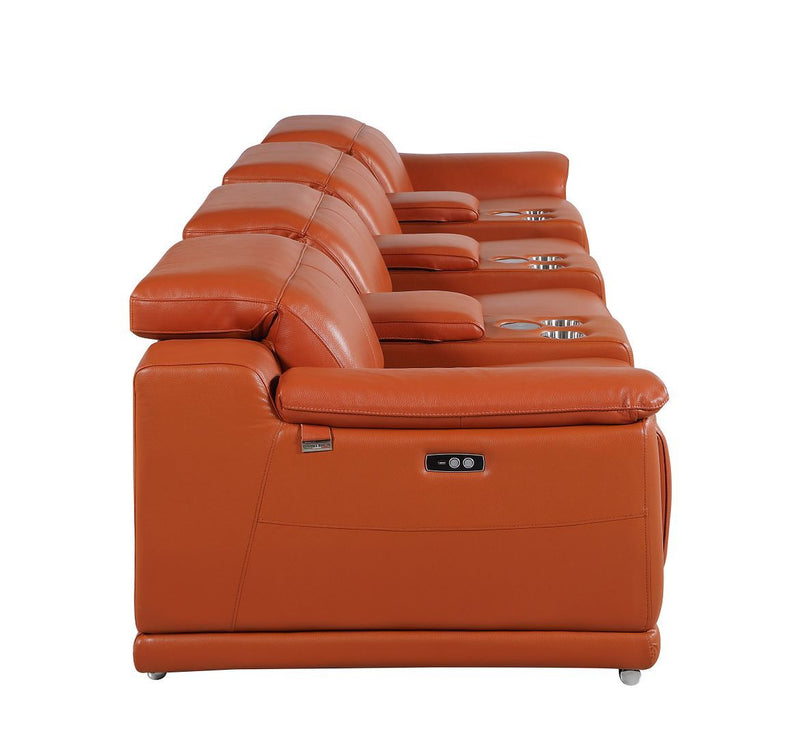 9762 - 7-Piece Modular Power Reclining Sofa With 4 Power Recliners