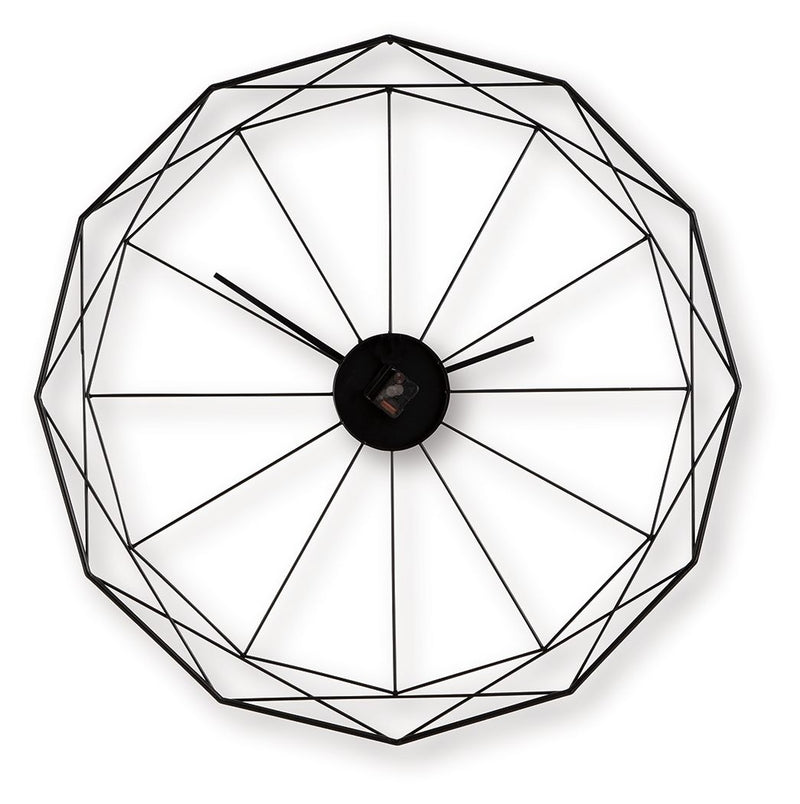 Arkthorne - Wall Clock - Black - R&R Furniture Gallery (Fountain Valley, CA)