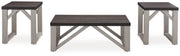 Dorrinson - Occasional Table Set (Set of 3) - Antique White - R&R Furniture Gallery (Fountain Valley, CA)