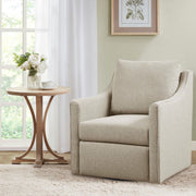 Bedford - Swivel Armchair - Natural - R&R Furniture Gallery (Fountain Valley, CA)