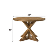 Wallace II - Dining Table - Weathered Oak - R&R Furniture Gallery (Fountain Valley, CA)
