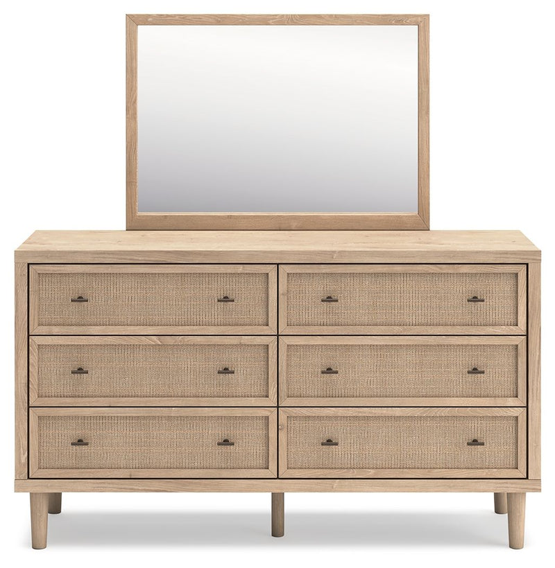Cielden - Dresser And Mirror - Two-Tone - R&R Furniture Gallery (Fountain Valley, CA)