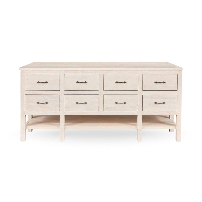 Workstation - White Washed - R&R Furniture Gallery (Fountain Valley, CA)