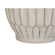 Cream transitional 8th Street table lamp with a sleek design, featuring a rounded base and fabric shade for stylish lighting.