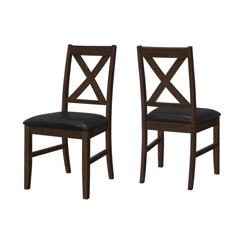 Dining Chair Side, Upholstered For Dining Room, Transitional (Set of 2) - R&R Furniture Gallery (Fountain Valley, CA)