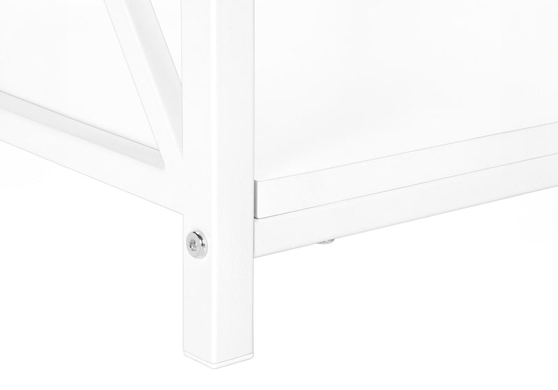 3 Tier Accent Table, Side Marble Look Contemporary & Modern - R&R Furniture Gallery (Fountain Valley, CA)