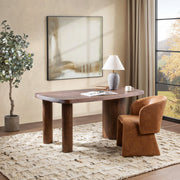 Saunders - Desk - Vinegar - R&R Furniture Gallery (Fountain Valley, CA)